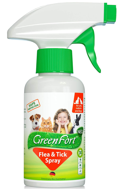 Natural Flea and Tick Home Spray for Dogs Cats & Ferret   Mosquito Bug